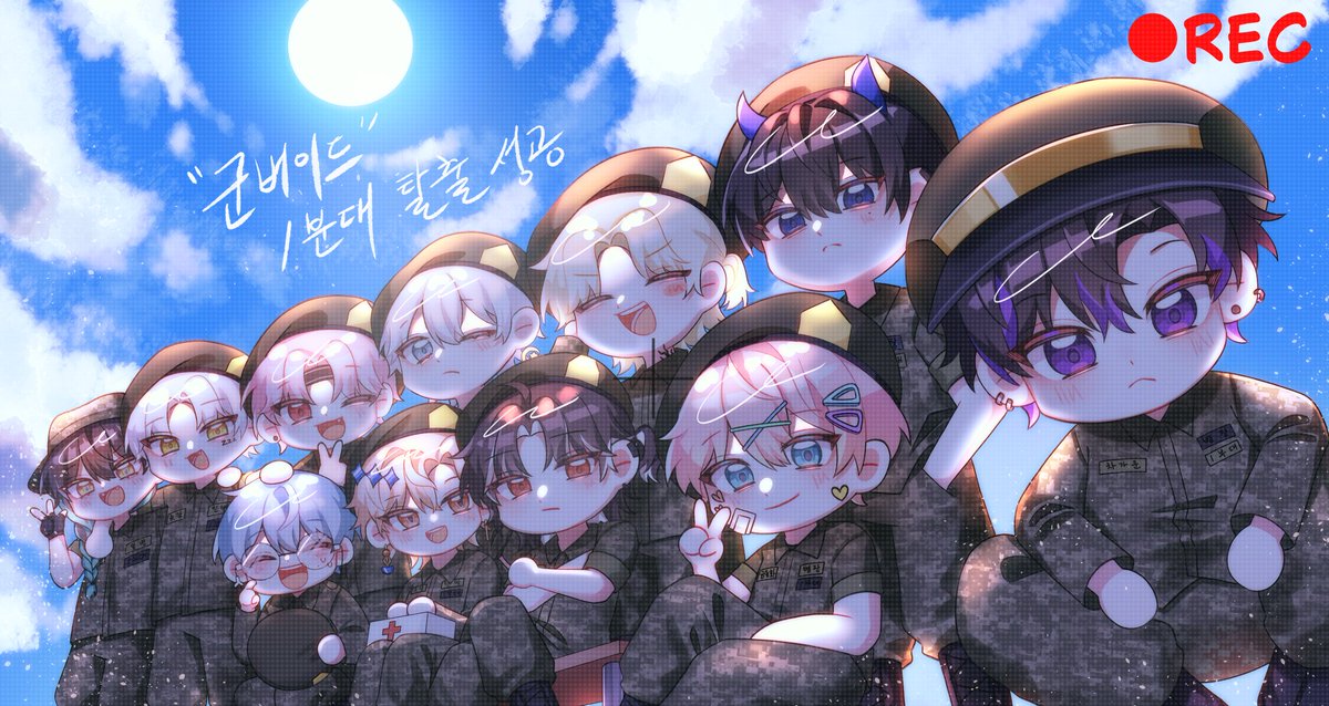 #Gawoon_art #dong_hwa_art #Cxde12_art
#아키즈키노아 #감제이_그림
#OS_art #Bz_art #Yuram_art
#dell_art #yeoni_art #Jyan_art 
🪖🧟‍♂️
군버이드 1분대 ~ 수고많으셨어요 .ᐟ.ᐟ🥹