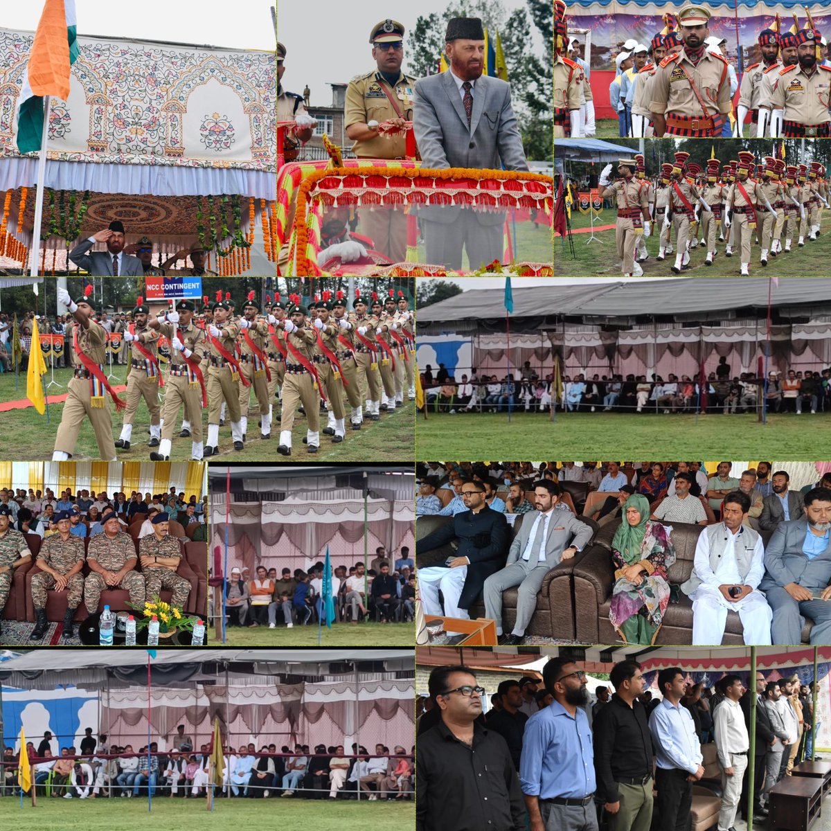 Sopore Police (@soporepolice) on Twitter photo Sopore celebrated #IndependenceDay2025 with patriotic fervour.
Main event at Khushal Sports Stadium featured flag hoisting, parade & march past; similar functions were held across the district.
<a href="/JmuKmrPolice/">J&K Police</a> <a href="/KashmirPolice/">Kashmir Zone Police</a> <a href="/DIGBaramulla/">DIG of Police NKR Baramulla</a> <a href="/IftkharTalib/">Iftkhar Talib</a> Sopore celebrated #IndependenceDay2025 with patriotic fervour.
Main event at Khushal Sports Stadium featured flag hoisting, parade & march past; similar functions were held across the district.
<a href="/JmuKmrPolice/">J&K Police</a> <a href="/KashmirPolice/">Kashmir Zone Police</a> <a href="/DIGBaramulla/">DIG of Police NKR Baramulla</a> <a href="/IftkharTalib/">Iftkhar Talib</a>