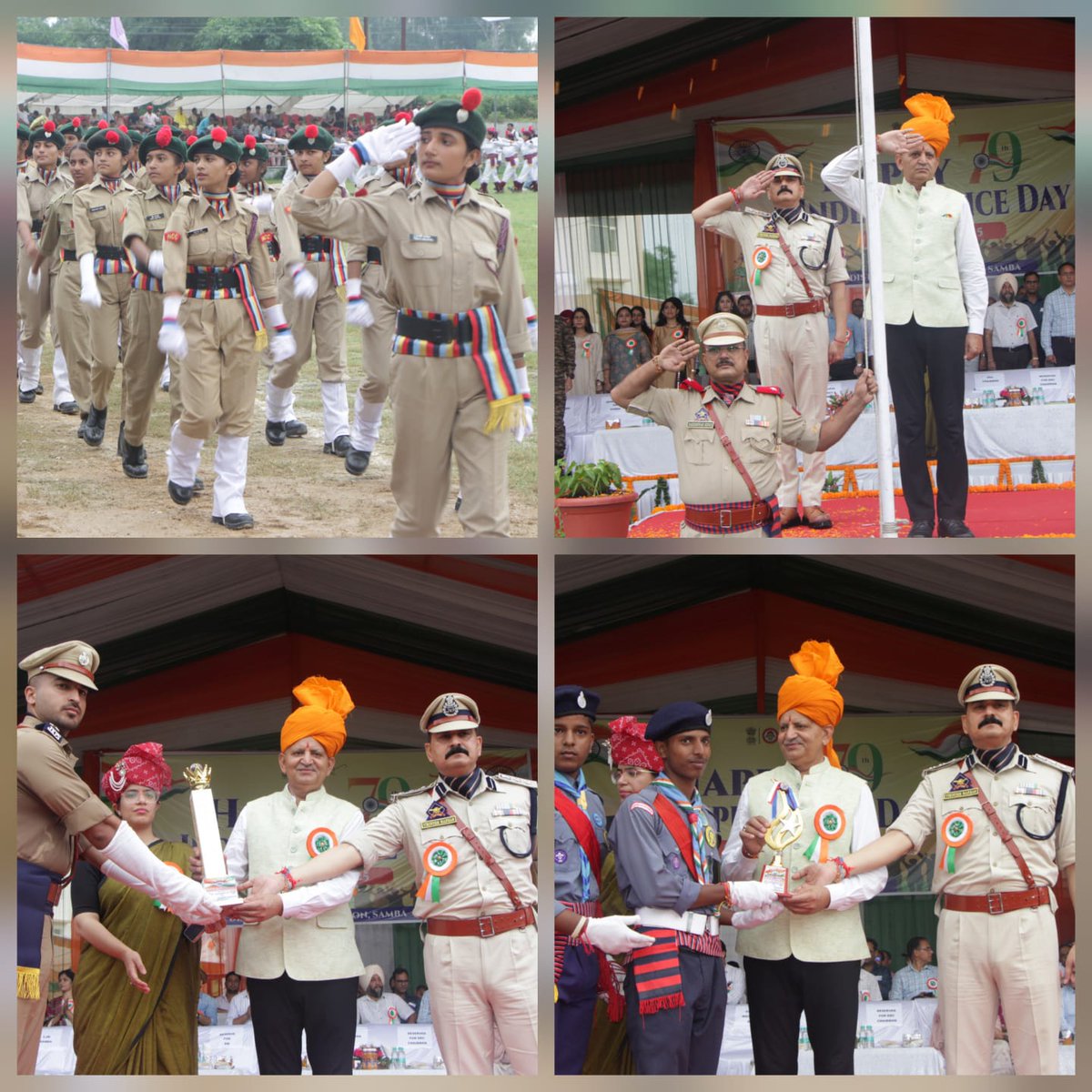 District Police Samba (@sambapolice) on Twitter photo 79th Independence Day 2025, celebrated with great fervor gaiety & lot of patriotic enthusiasm at Rani Suchet Singh Stadium, Samba. <a href="/JmuKmrPolice/">J&K Police</a> <a href="/ZPHQJammu/">Zonal Police Media Centre- Jammu Zone</a> 79th Independence Day 2025, celebrated with great fervor gaiety & lot of patriotic enthusiasm at Rani Suchet Singh Stadium, Samba. <a href="/JmuKmrPolice/">J&K Police</a> <a href="/ZPHQJammu/">Zonal Police Media Centre- Jammu Zone</a>
