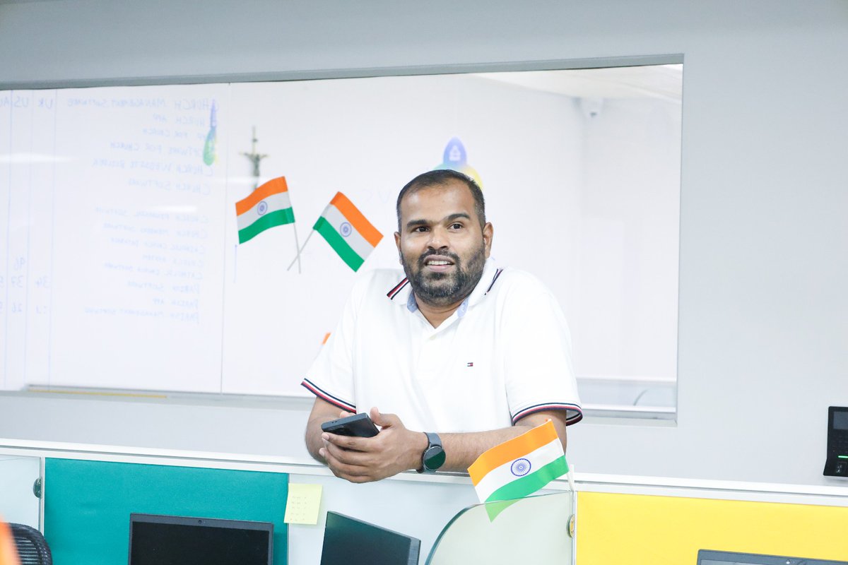 eloitcom's tweet photo. 🇮🇳 Celebrating 79 Years of Freedom 🇮🇳

At Eloit, freedom means thinking without fear, expressing openly, innovating boldly, and growing without limits. Here’s to creativity, unity, and progress - together as a nation and as a team.

Happy Independence Day! https://t.co/EzfET4RSyR