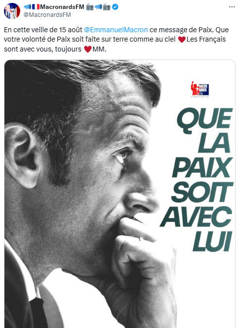 Tous les guignols macronnards qui trollent sur X m'ont bloqué depuis longtemps, je ne peux plus répondre à leurs délires macrolâtres, ça me manque un peu 💔
#MacronDestitution