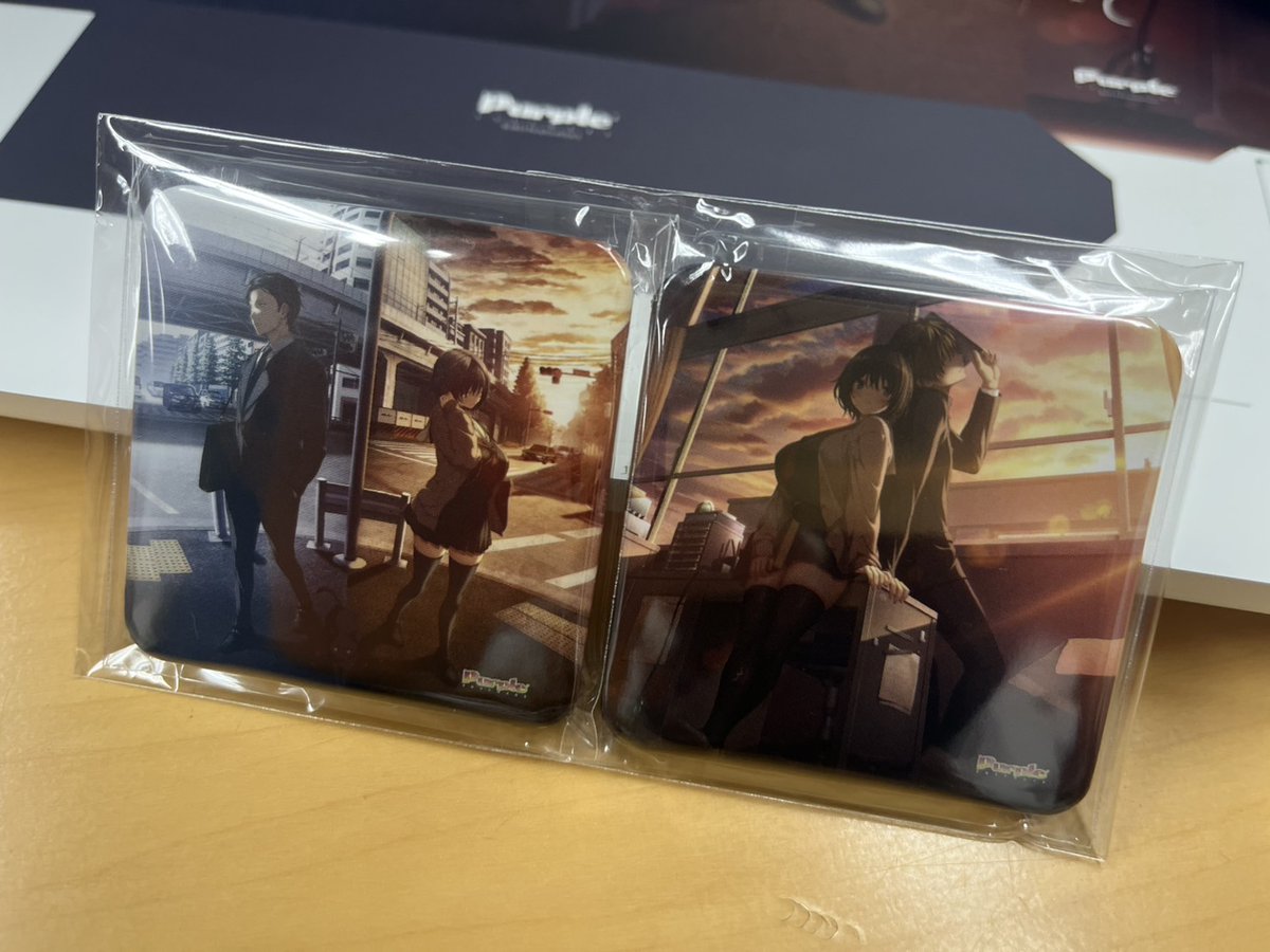 【豪華版同梱物公開】
9/26発売『 #何度目かのはじめまして 豪華版・真理の探究セット』のパッケージ＆アクリルスタンド＆BIGスクエア缶バッジのサンプル見本を大公開！

『豪華版』は4000本の完全数量限定生産ですので、是非ともお早めにご予約ください！
purplesoftware.jp/products/nh/#t…