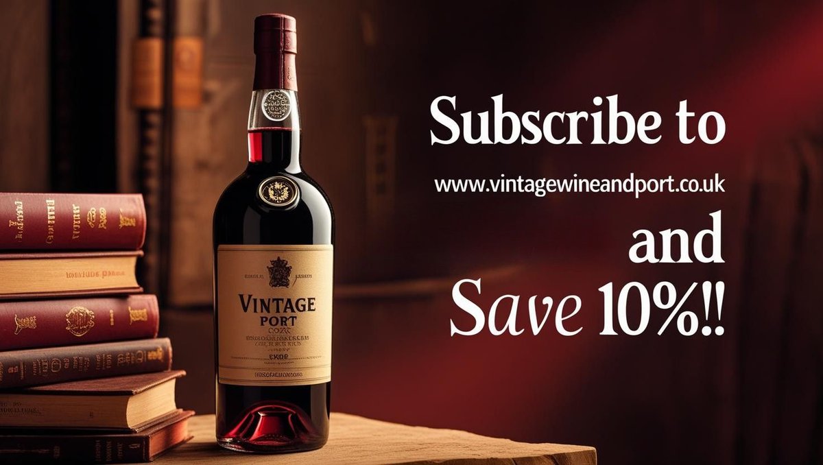 📬 Love vintage wine and port? Sip smarter. Save more. 3 simple steps... 🍷
Subscribe to our newsletter and get 10% off your first order🍷✨

 1️⃣ Go to vintagewineandport.co.uk/subscribe
 2️⃣ Enter your email address and 
 3️⃣ Get the confirmation email and make one simple click on a button