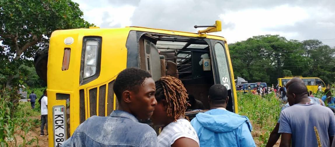 SafariWiz Mobility Solutions (@safariwiz) on Twitter photo <a href="/karugawanjuguna/">Karuga wa Njuguna</a> & <a href="/BroadCentrixKE/">Broad Centrix KE</a> another school bus overturned yesterday at Sidzeni along Kilifi-Malindi Road. <a href="/kipmurkomen/">KIPCHUMBA MURKOMEN, E.G.H</a> were the tracking devices implemented according to law? <a href="/ntsa_kenya/">NTSA KENYA</a> Don't you see we are headed to?
<a href="/Ma3Route/">Ma3Route</a> <a href="/motoristsoffice/">Motorist Association</a> <a href="/loddca/">Long Distance Drivers and Conductors Association</a> <a href="/RSAIKenya/">Road Safety Awareness Initiative (Kenya)</a> <a href="/karugawanjuguna/">Karuga wa Njuguna</a> & <a href="/BroadCentrixKE/">Broad Centrix KE</a> another school bus overturned yesterday at Sidzeni along Kilifi-Malindi Road. <a href="/kipmurkomen/">KIPCHUMBA MURKOMEN, E.G.H</a> were the tracking devices implemented according to law? <a href="/ntsa_kenya/">NTSA KENYA</a> Don't you see we are headed to?
<a href="/Ma3Route/">Ma3Route</a> <a href="/motoristsoffice/">Motorist Association</a> <a href="/loddca/">Long Distance Drivers and Conductors Association</a> <a href="/RSAIKenya/">Road Safety Awareness Initiative (Kenya)</a>