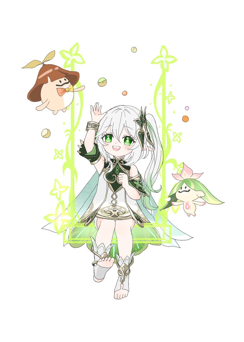 アランナラ ,ナヒーダ(原神) 「ナヒーダ」|楓のイラスト