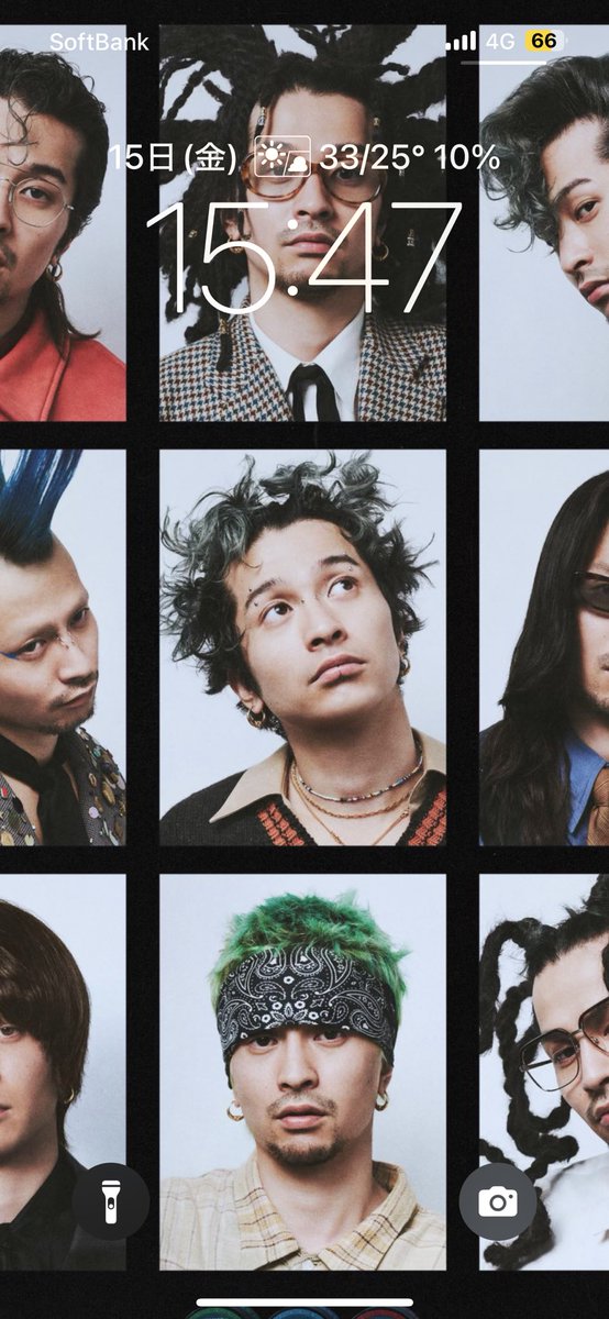 おいらのロック画面可愛い常田さんで溢れてる😍