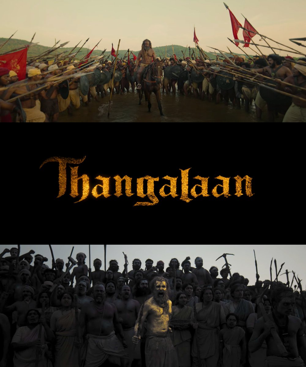 illusionistChay's tweet image. 1 year of Thangalaan - an unforgettable experience, a thought. a revolt.