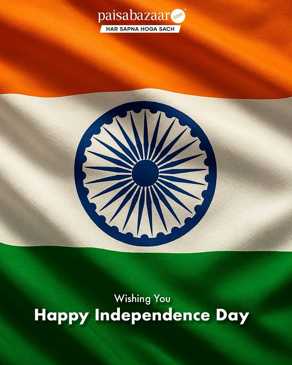 Paisabazaar wishes you a very Happy Independence Day🇮🇳

#paisabazaar #independenceday