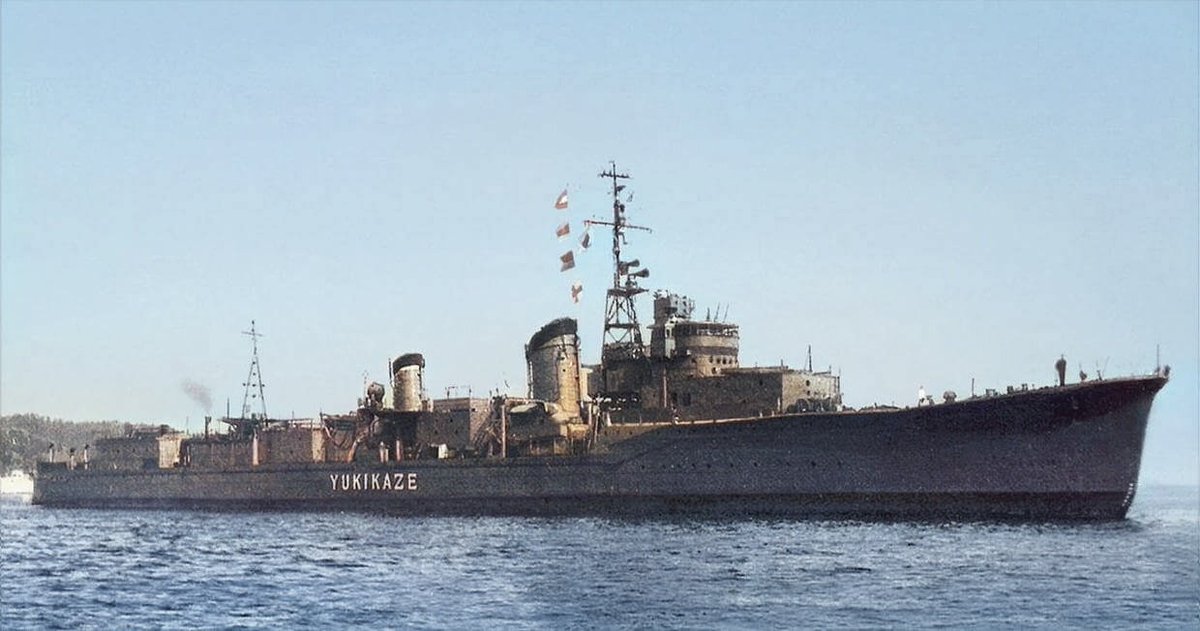 復員船 雪風 ジオラマ 日本海軍 戦後復員船に改装された駆逐艦雪風