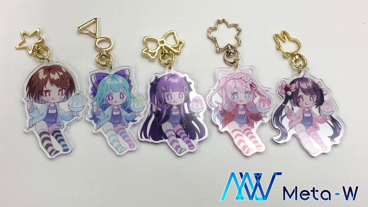 metaw_v's tweet photo. 🆕アクリルキーホルダー【スク水ジャージ2025】🦋
MetaW所属メンバーの「アクリルキーホルダー」を販売開始しました🌹
価格：880円（税込）

MetaW公式グッズ販売はこちら✨
ショップURL：
https://t.co/J5f8KcC2rw

※在庫切れ商品については約2週間で再入荷致します。
※別途送料：210円～

#MetaW https://t.co/uKQzjskmmN