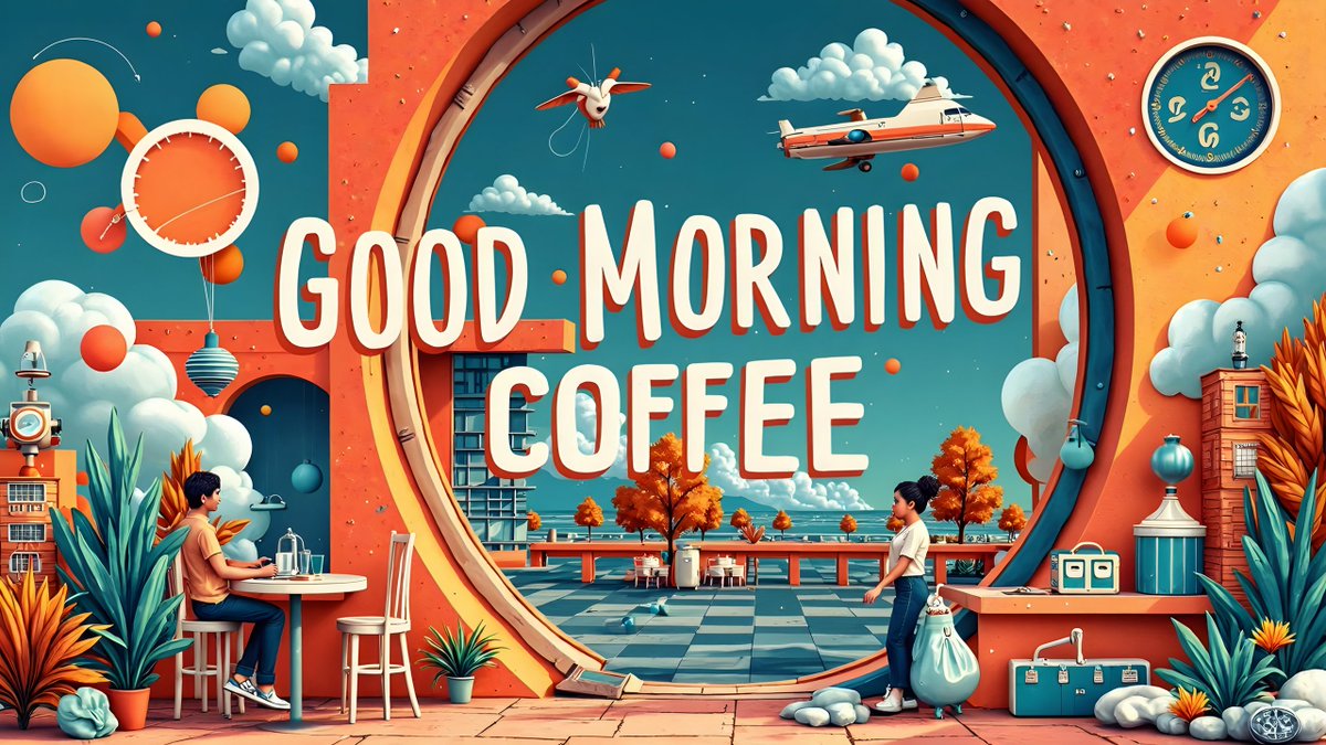 MojoYates_SL's tweet image. Start  your day with a splash of color and a cup of joy! ☕🌞 GOOD MORNING  COFFEE to everyone chasing dreams, planes and a little peace.

#GoodMorning  #CoffeeLovers #ColorfulVibes #MorningRoutine #DreamBig #CoffeeTime  #ArtLife #AIArt #WakeUpAndShine #TrendingNow #RetweetMagic