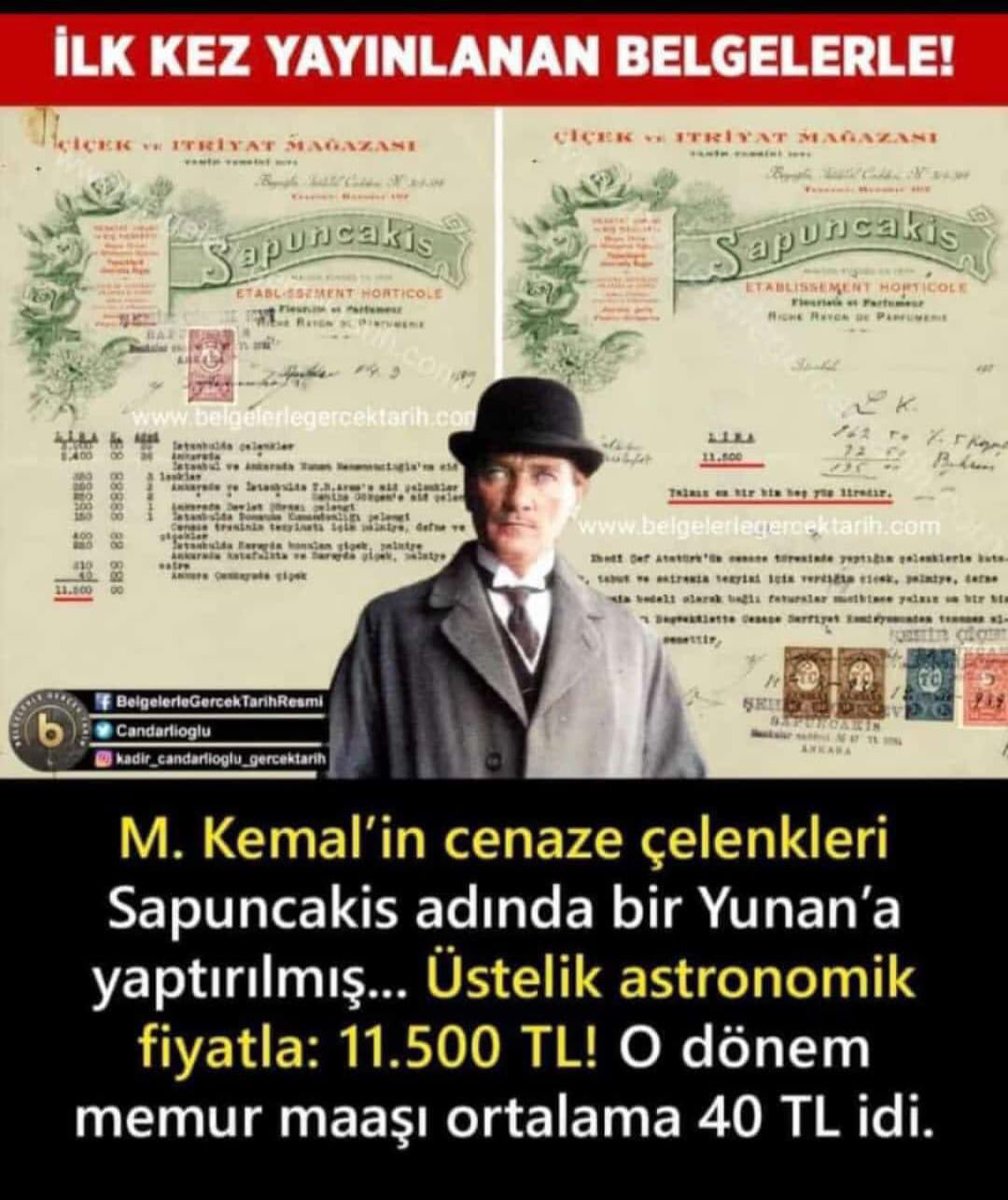 #BöyleOlurMu ? Bu suali CHP ve yandaşları kendilerine sormalı; Kadim liderlerinin ismini yanlış telafuz etmekten tutun da, şapka inkilabı yapmış kişiyi kalpakla resmetmek  garabetinden bir an önce kurtulmalılar. Yalanın ömrünün kısa olduğunu bilmeleri gerekmez mi? Durum vahim.