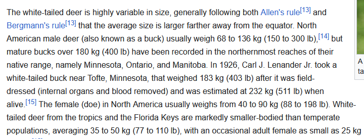 prpaschka's tweet photo. @RizomaSchool @serraotweets Tell me where I'm wrong: (30 million bison * 1400 lb) + ( 100 million deer (generous) * 200 lb) * 50% dressing/processing loss = 31 billion lbs edible pre-colonial meat

https://t.co/nUi5GHY0gd
https://t.co/tEUzVXlzWq
https://t.co/rTi8NKdEUo
https://t.co/PwaJelpwlk https://t.co/S0UDEGAmcy