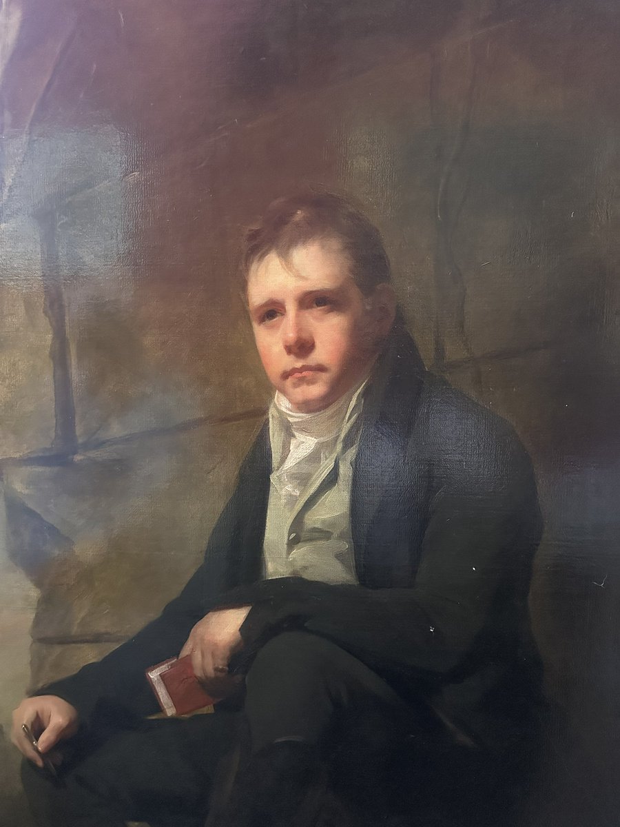 Happy 254th birthday to Sir Walter Scott, born #OnThisDay in 1771 in Edinburgh. Perfect weather today to visit his ‘Conundrum Castle’ <a href="/AbbotsfordScott/">Abbotsford</a>