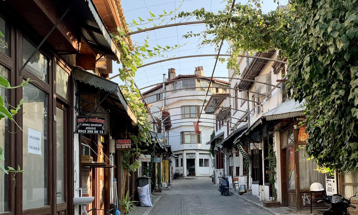 Dörtnala gelip Uzak Asya’dan
Akdeniz’e bir kısrak başı gibi uzanan
bu memleket, bizim.
(Nazım Hikmet Ran)

 (Fotoğraf M.T. Muğla,Menteşe,Arasta)