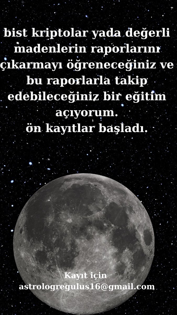 Sıfırdan başlayan bir eğitim. Gann bilgileri de içinde olan hemde 🙏