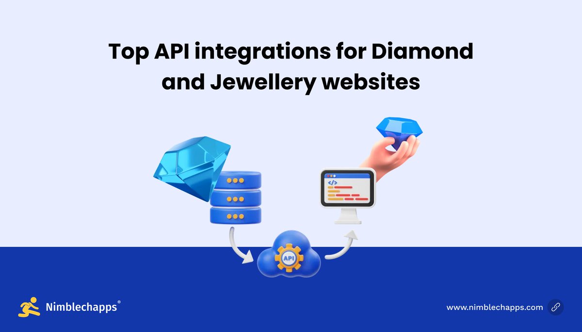 Nimblechapps's tweet image. 💎 Building a Modern Jewellery Website? Don’t Miss These 7 API Integrations 💻✨

These APIs help automate pricing, certification, logistics, payments &amp;amp; more - powering smarter, faster diamond platforms.

#Nimblechapps #JewelleryTech #DiamondAPIs #APIs #DigitalJewellery