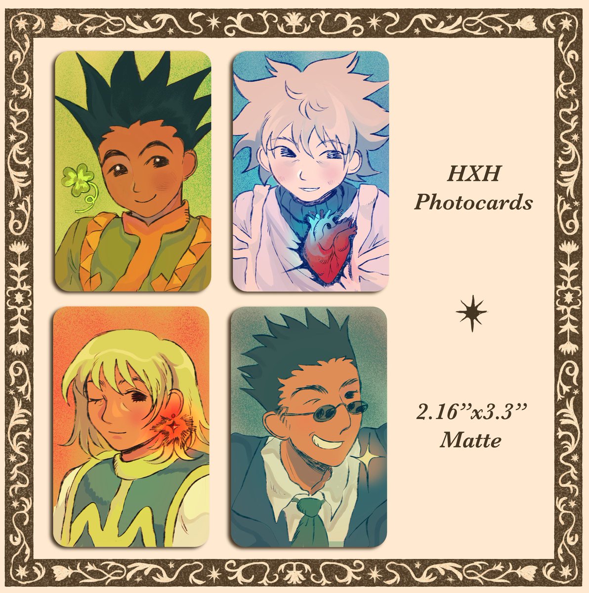 #hxh little portraits to keep with you
