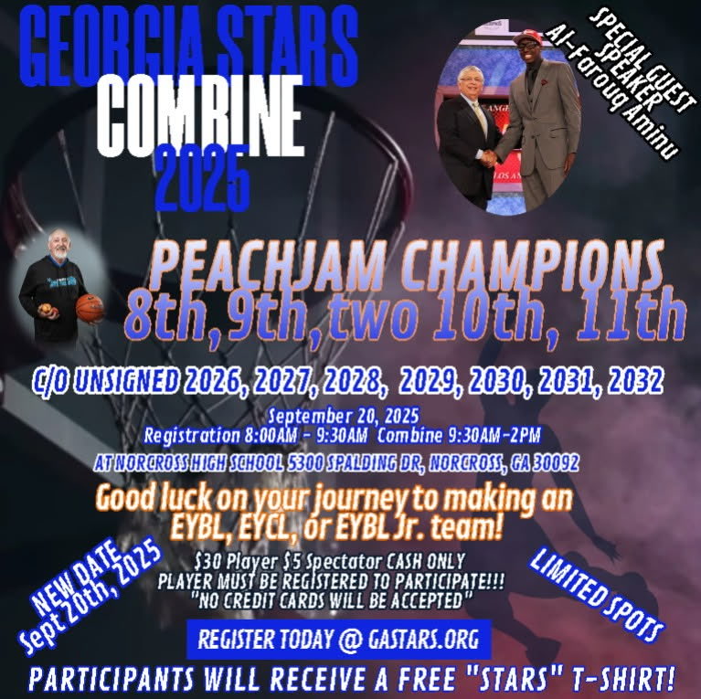 Norman Parker GA (@normparkerhoops) on Twitter photo UPDATE: Ga Stars Combine date has been changed to Saturday Sept 20th Register at Gastars.org <a href="/Stars_EYBL/">Georgia Stars Basketball</a> UPDATE: Ga Stars Combine date has been changed to Saturday Sept 20th Register at Gastars.org <a href="/Stars_EYBL/">Georgia Stars Basketball</a>