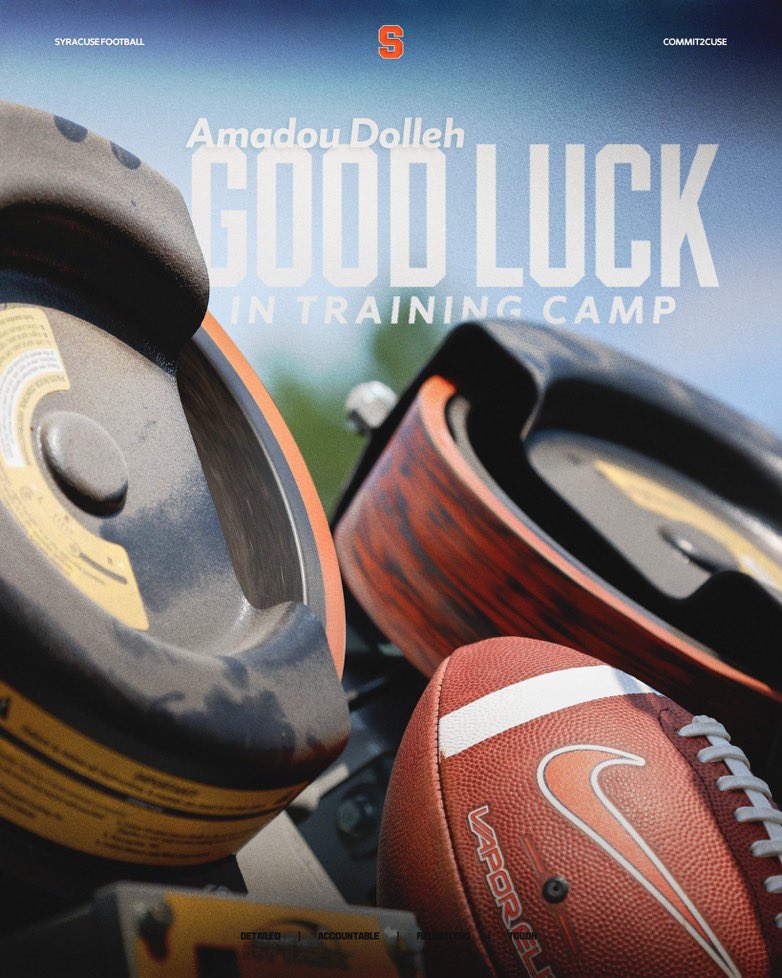 Thank you <a href="/TGCuse/">Tony Giovagnoli</a> <a href="/CuseFootball/">Syracuse Football</a>  <a href="/ECCRSDFootball/">Eastern Vikings Football</a> <a href="/Coach_B_XXVII/">Lionel Bolen</a>