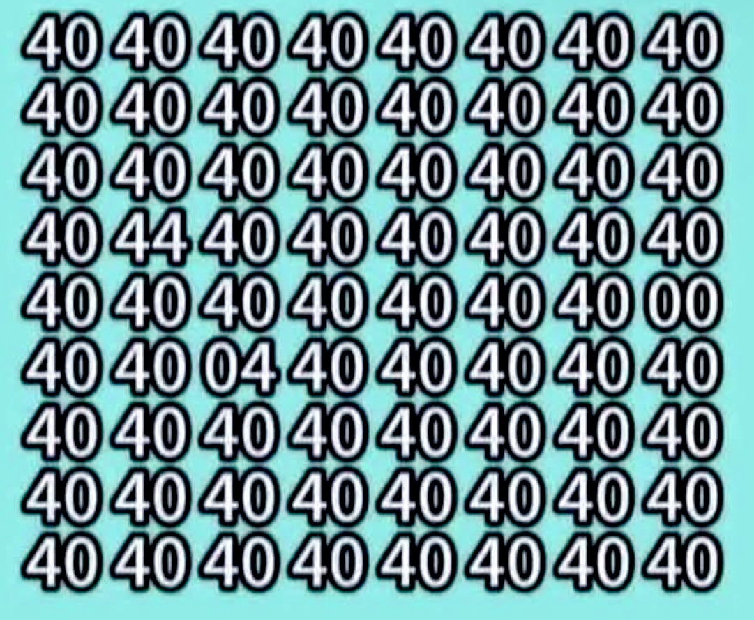 How many different numbers are there? 😵‍💫