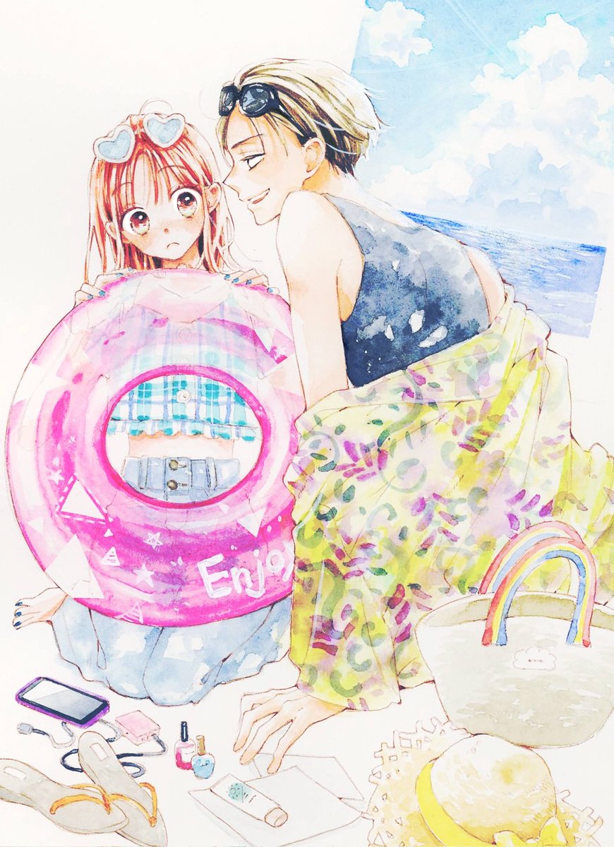 海デート前日🎶