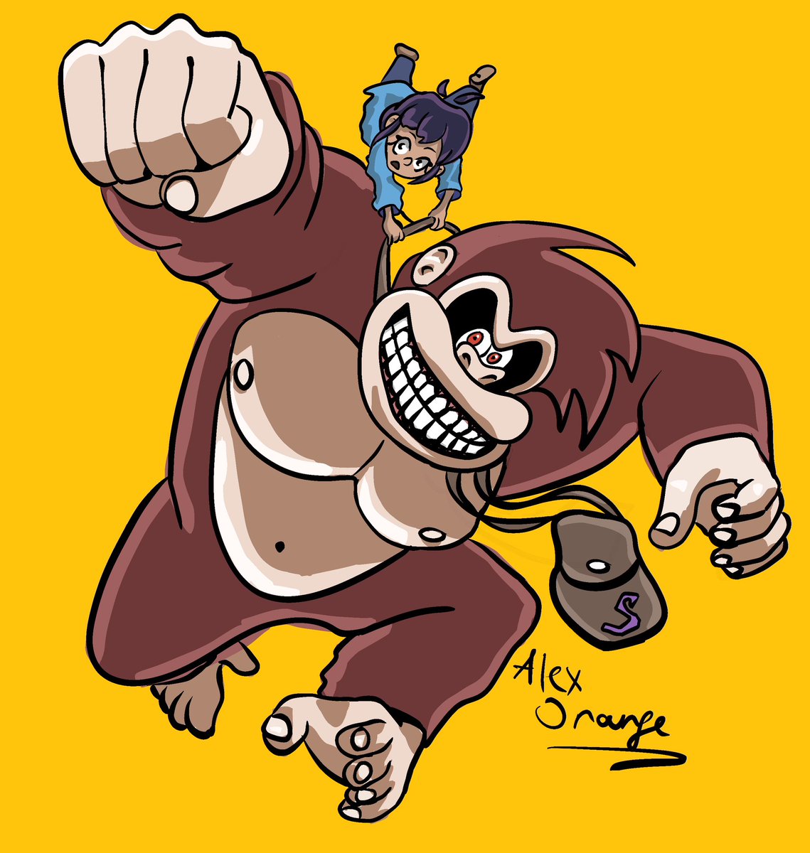 Сумка Конг и РОКобразная
#sumochkin #sumochkinart