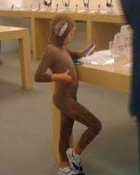 i told my boss he reminds me of the gay little apple store monkey today and he said he hates me
