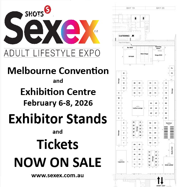 Tickets and exhibitor stands now on sale.

The Shots America SexEx™ provides a safe space for open-minded adults to explore and embrace various products, services, and information essential for a fulfilling and healthy sex life.
sexex.com.au/shots-america-…
