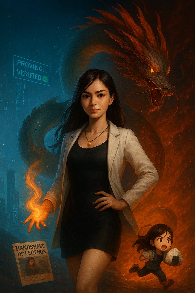 sahiba_hazra's tweet photo. Orochi wasn’t just a challenge — it became a part of me. 🐉🔥
From code to chaos, from shadows to storms, we forged a bond sealed in fire and fate.
Now, it’s not me vs. the dragon… it’s me and the dragon vs. the world."
#ONChallenge #OrochiNetwork #OnChain #CryptoArt https://t.co/KJi3PTze6D