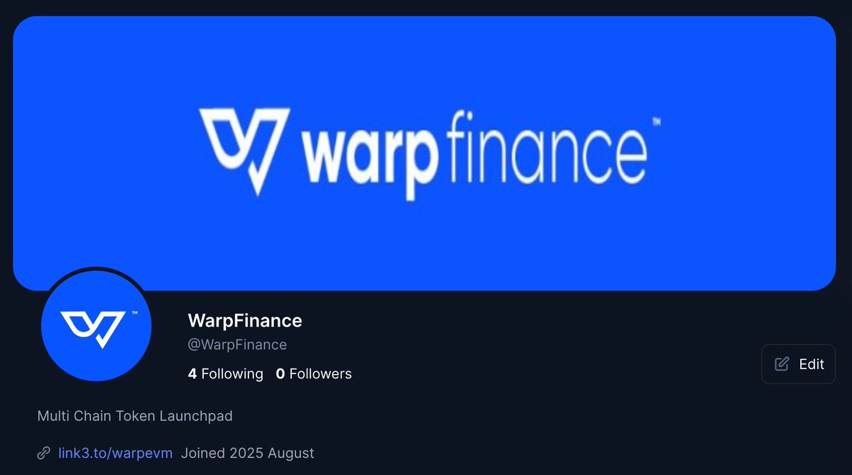 Warp Finance (@WarpEvm) / Posts / X
