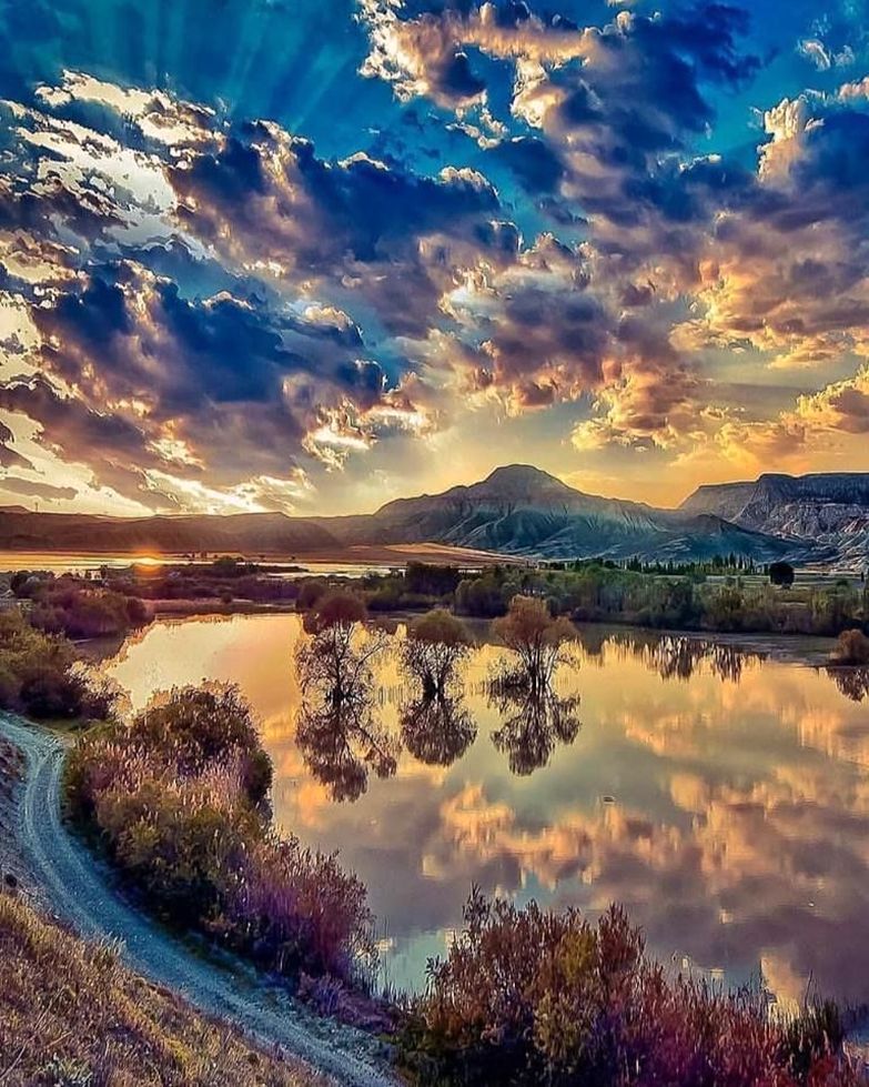 Magical sunset  in Turkey