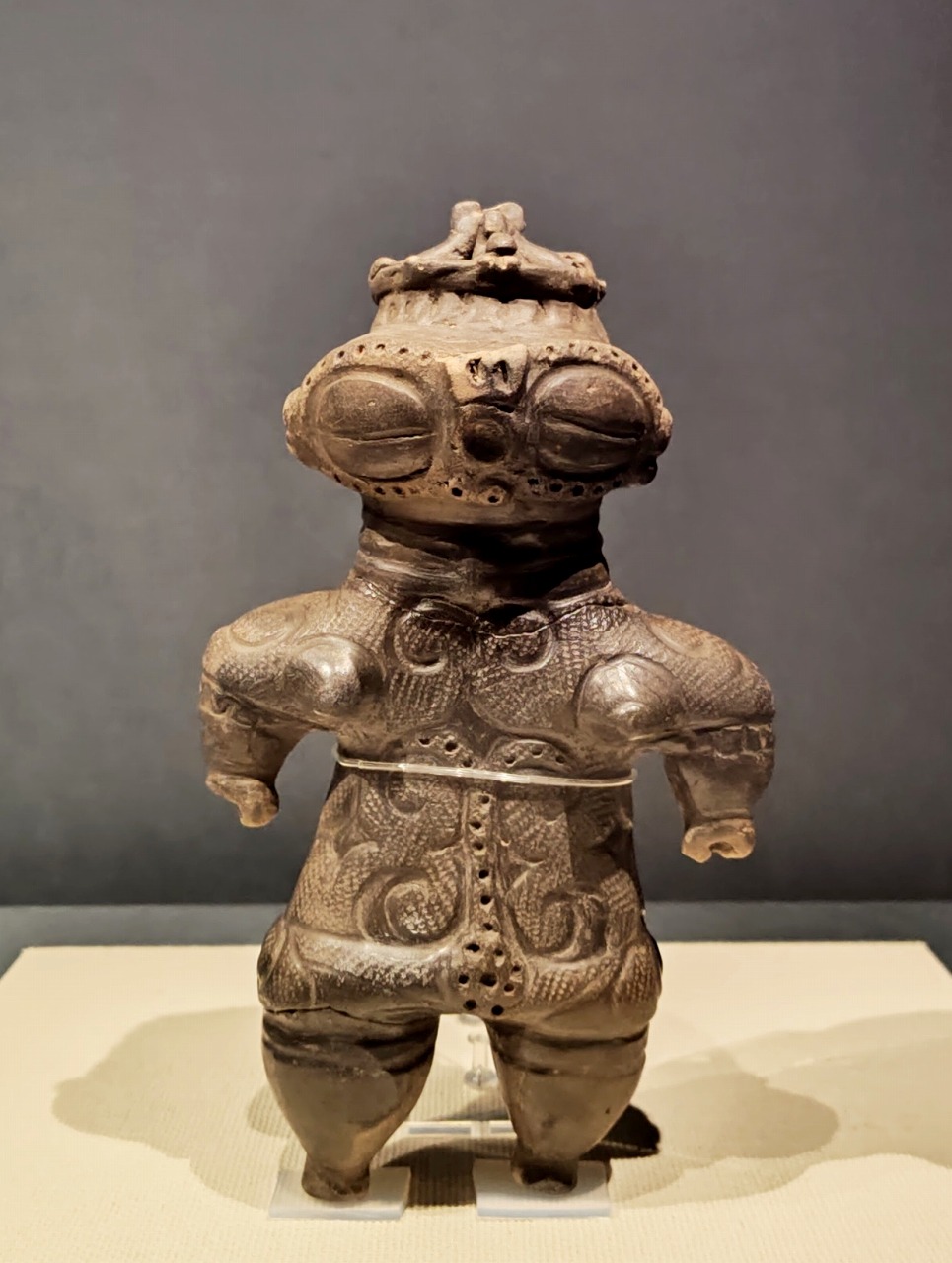 土偶(蔵王山麓の出土) 土偶(蔵王山麓の出土) 土偶／蔵王町鍛冶沢