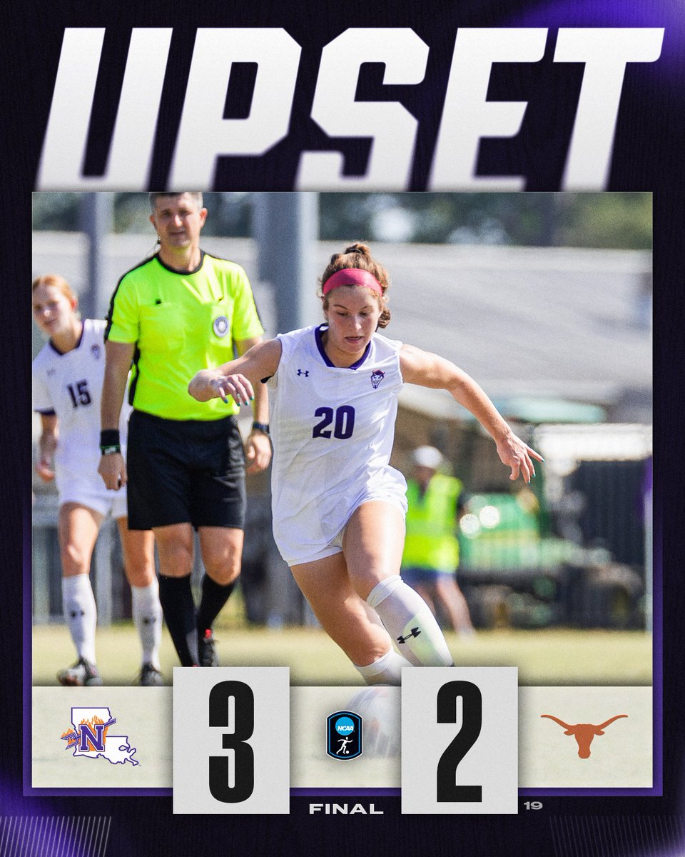 NCAA Soccer (@ncaasoccer) on Twitter photo DOWN GO THE LONGHORNS 👀
The Lady Demons upset No. 19 Texas, 3-2.
#NCAASoccer x <a href="/NSUDemonsSOC/">NSU Soccer</a> DOWN GO THE LONGHORNS 👀
The Lady Demons upset No. 19 Texas, 3-2.
#NCAASoccer x <a href="/NSUDemonsSOC/">NSU Soccer</a>