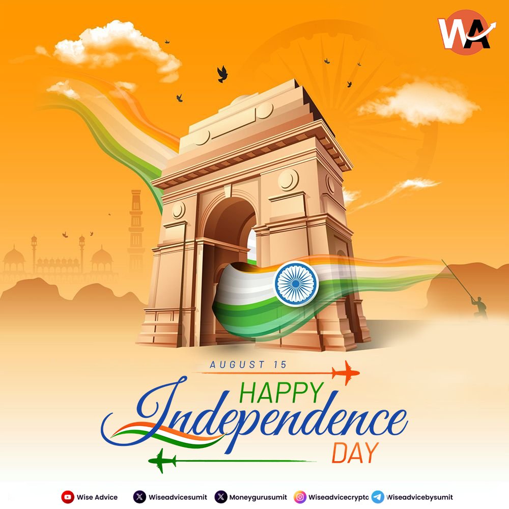 wiseadvicesumit's tweet photo. HAPPY INDEPENDENCE DAY! 🇮🇳

Cheers to the tricolor flying high!
Let’s honor our past, embrace our future.

𝙅𝙖𝙞 𝙃𝙞𝙣𝙙, 𝙅𝙖𝙞 𝘽𝙝𝙖𝙧𝙖𝙩 https://t.co/EhCsYVXT5T