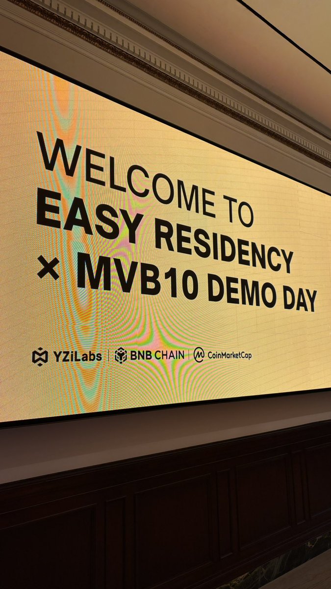 0xbatmobile's tweet image. See yall tmr 👀
#insideMVB