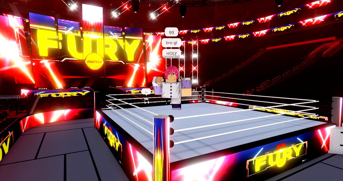 WPW_RBLX's tweet photo. EMPTY ARENAS!
@b8pez defeats #DEEZTISTA 3-2 in the first round of the WPW King of the Ring Tournament
@m1ckmav takes down #ChrisDillion 3-1 In a United States Championship Chamber qualifier
#BlackSaints beat #MogulEmbassy 4-3 to retain the WPW Tag Team Championships
#WPW2025 https://t.co/5rYadN5x4W