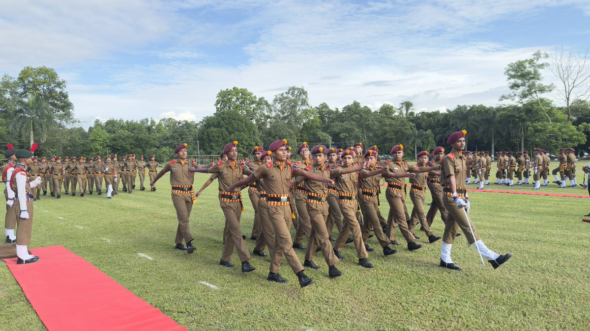 DrNumal's tweet image. Honoured to unfurl the flag at Sainik School Goalpara on India’s 79th Independence Day. Proud of the cadets; tomorrow’s brave defenders of our nation.

#79YearsOfFreedom #FutureWarriors #NationalPride
