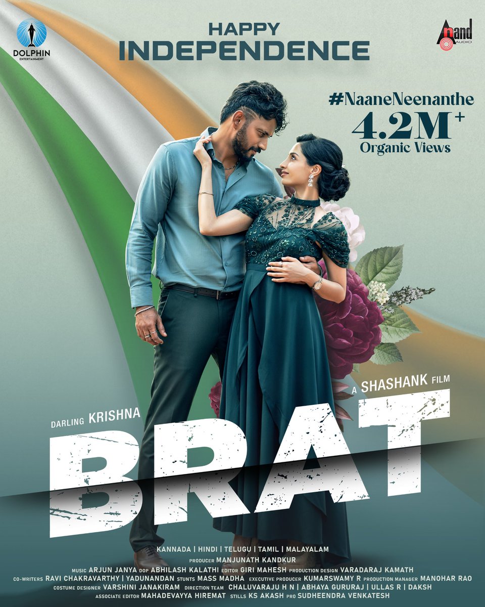 Shashank (@shashank_dir) on Twitter photo Happy Independence Day to all the Indians 🇨🇮
#BRAT # ಬ್ರ್ಯಾಟ್ #HappyIndependenceDay2025
<a href="/darlingkrishnaa/">Darling Krishna</a> <a href="/Manishakandkur/">Manisha kandkur</a> <a href="/sidsriram/">Sid Sriram</a> #LahariMahesh <a href="/NihalTauro/">Nihal Tauro</a> <a href="/sreekanth1810/">Sreekanth Hariharan</a> <a href="/sireeshastan/">Sireesha Bhagavatula</a> <a href="/manjukandkur/">MANJUNATH KANDKUR</a> <a href="/aanandaaudio/">aanandaaudio</a> <a href="/ArjunJanyaMusic/">Arjun Janya</a> <a href="/MeravanigeMovie/">Meravanige Movies</a> Happy Independence Day to all the Indians 🇨🇮
#BRAT # ಬ್ರ್ಯಾಟ್ #HappyIndependenceDay2025
<a href="/darlingkrishnaa/">Darling Krishna</a> <a href="/Manishakandkur/">Manisha kandkur</a> <a href="/sidsriram/">Sid Sriram</a> #LahariMahesh <a href="/NihalTauro/">Nihal Tauro</a> <a href="/sreekanth1810/">Sreekanth Hariharan</a> <a href="/sireeshastan/">Sireesha Bhagavatula</a> <a href="/manjukandkur/">MANJUNATH KANDKUR</a> <a href="/aanandaaudio/">aanandaaudio</a> <a href="/ArjunJanyaMusic/">Arjun Janya</a> <a href="/MeravanigeMovie/">Meravanige Movies</a>