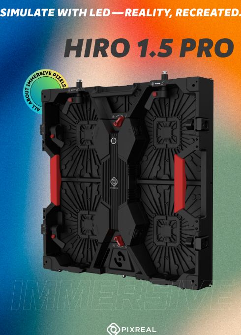 amberchen1997's tweet image. All-black flip-chip 4 in 1 LED
Visual angle: 170 degrees left and right;160 degrees up and down
High brightness 1500nits
Power consumption: 110W
15360 refresh rate
18-bit gray-scale

High-end Virtual Production and Stage Rental~
#pixreal #stagerental #Virtualproduction