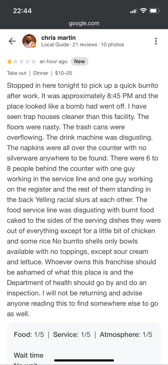Medic6521's tweet photo. @ChipotleTweets do better. This is my experience at your Seneca,SC store located in Hartwell Village. @SC_DPH https://t.co/2nB9eikTJz