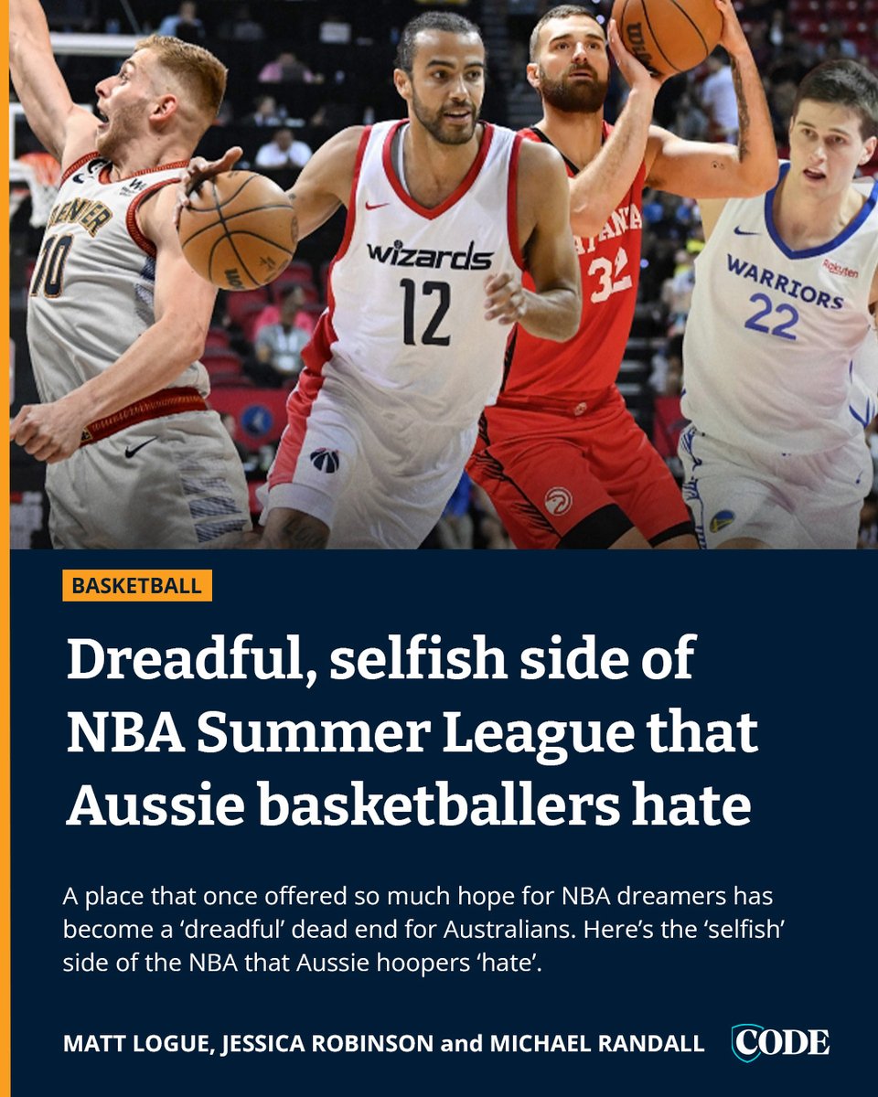 They go to Las Vegas with stars in their eyes and NBA dreams but, for most Australian prospects, #NBASummerLeague isn’t all it’s cracked up to be. 🏀 STORY | bit.ly/3GNMr5q