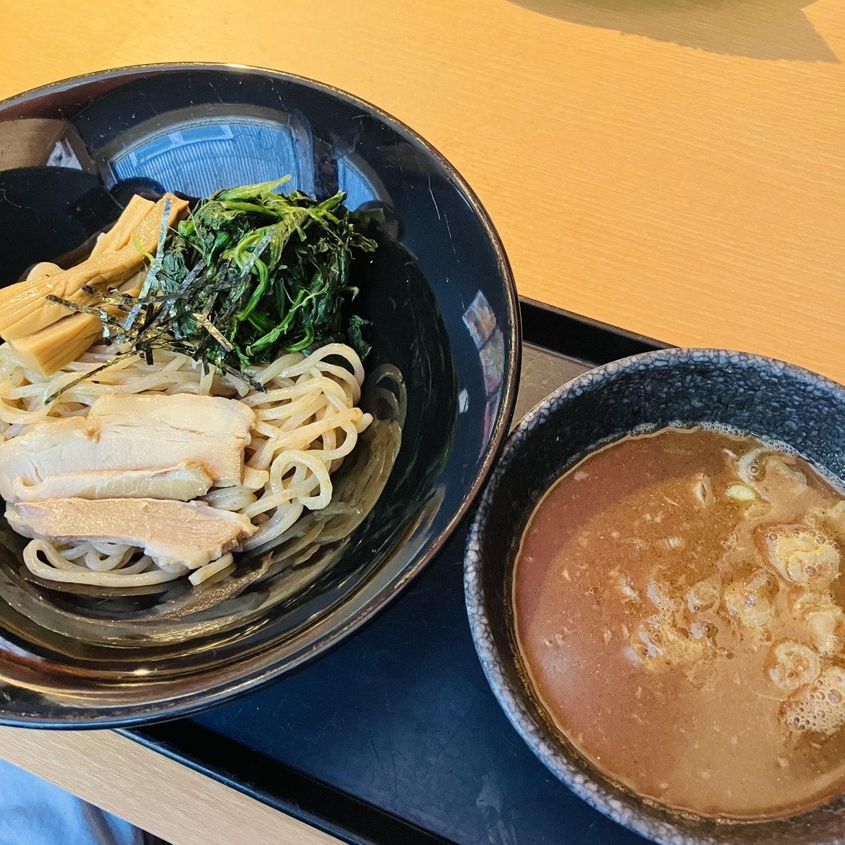 bearbask27's tweet photo. 2年半の定期検診無事にクリア！
そして術後初のラーメン屋でつけ麺チャレンジしてきた！
麺は1番少ない150gにして食べ切れた！けど腹パンで苦しくて動けず🫠
やっぱ麺のハードル高い…悔しいなー

次の検査3月なんだけど、、
上部と下部どっちも内視鏡やるって…
仕方ないけど既に憂鬱😇笑 https://t.co/4M8Kx9StXM