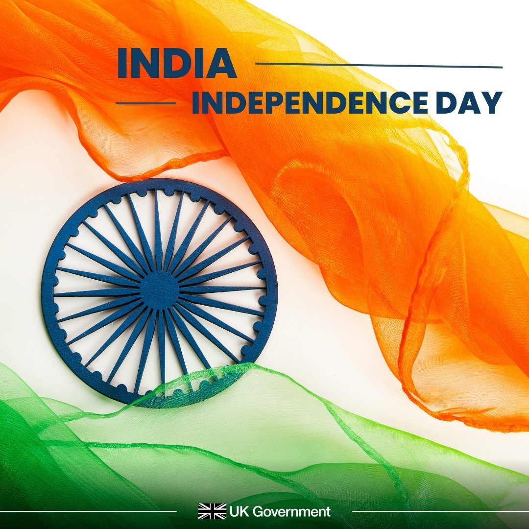 Congratulations to India on its #IndependenceDay.

भारत के स्वतंत्रता दिवस पर आप सब को हमारी हार्दिक शुभकामनाएं |