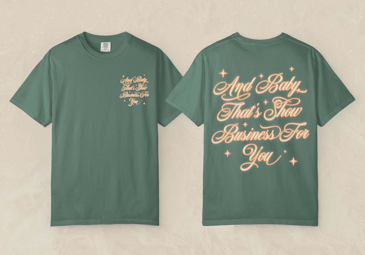MidnightMoonCo's tweet photo. We're in our showgirl era ❤️‍🔥 new merch added to our etsy store!! https://t.co/OlHHPgTn2o
