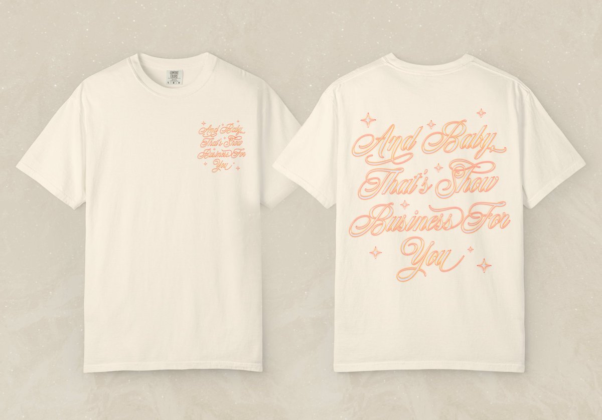 MidnightMoonCo's tweet photo. We're in our showgirl era ❤️‍🔥 new merch added to our etsy store!! https://t.co/OlHHPgTn2o