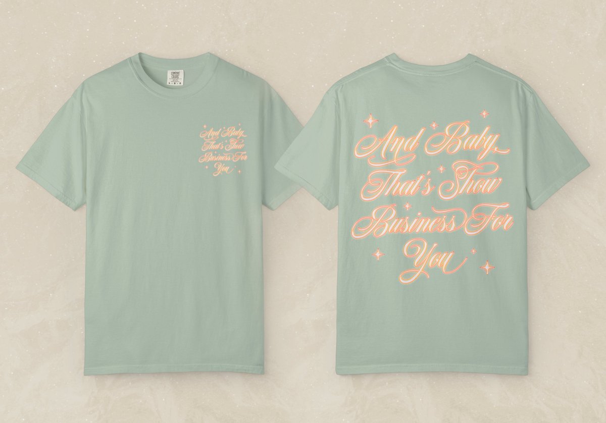 MidnightMoonCo's tweet photo. We're in our showgirl era ❤️‍🔥 new merch added to our etsy store!! https://t.co/OlHHPgTn2o
