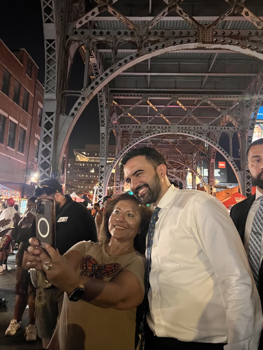Out and about in Harlem at the Uptown Night Market tonight.