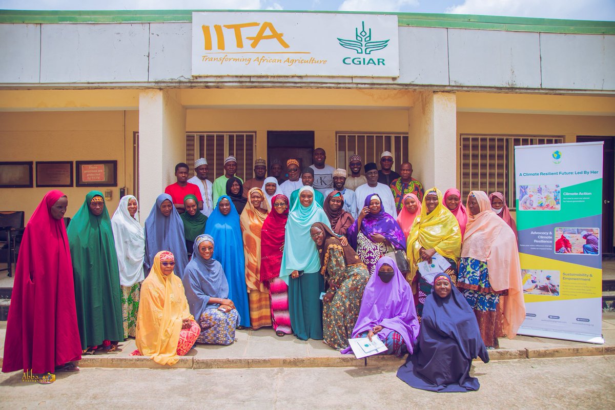 I had the opportunity to attend a one-day capacity building workshop on Regenerative Agriculture (Theme:Generating our Earth:Native trees for carbon capture and fertile lands)organized by @Awifca Collaboration with <a href="/IITA/">margarita weinfurter</a> Kano,Icrisat Kano Station.