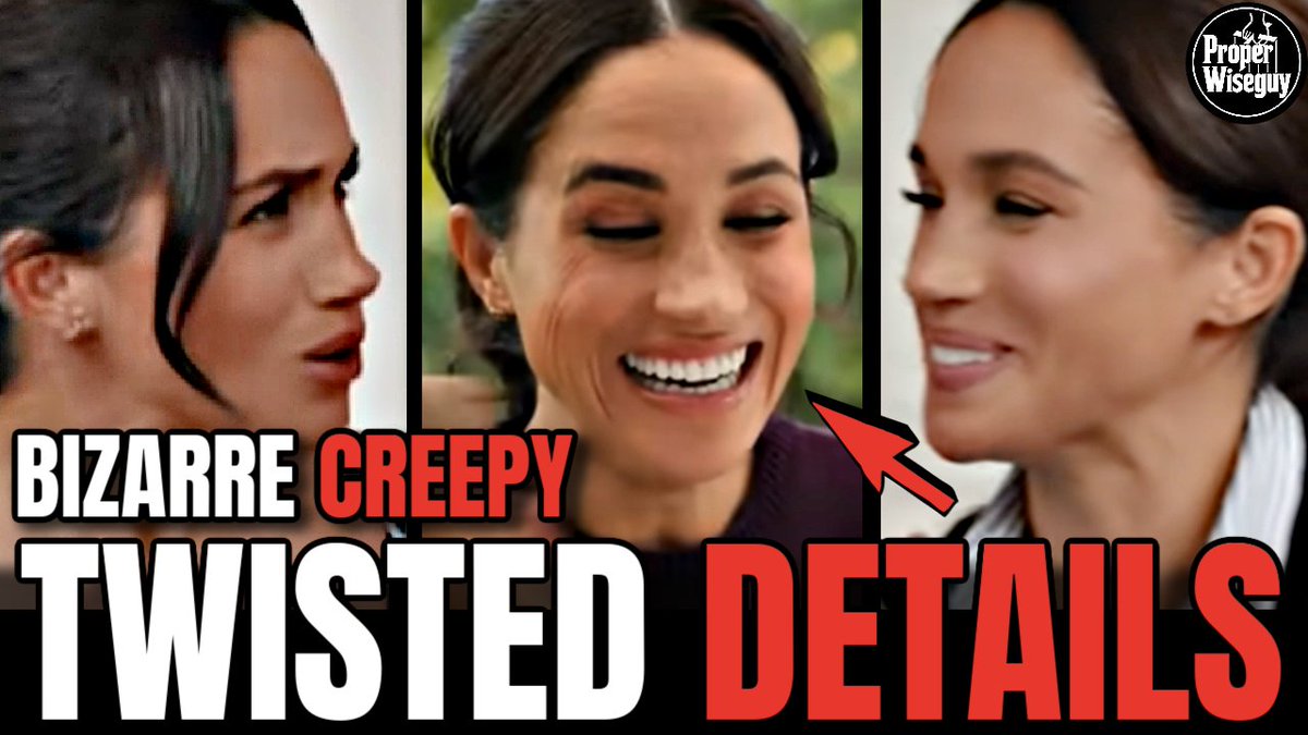 Meghan Markle CAN’T STAND Her Guests, Packs BIZARRE Scenes &amp; CREEPY Details Into Netflix Trailer 🤮😡
#MeghanMarkle #WithLoveMeghan #Netflix  #PrinceHarry #MeghanMarkleIsAConArtist #MeghanMarkleExposed
youtu.be/22_iB6Vk5Nc